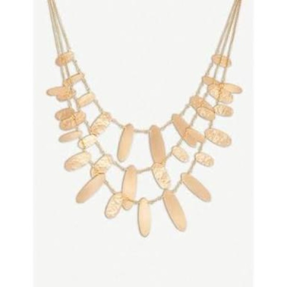 Kendra Scott Gold Statement Necklace